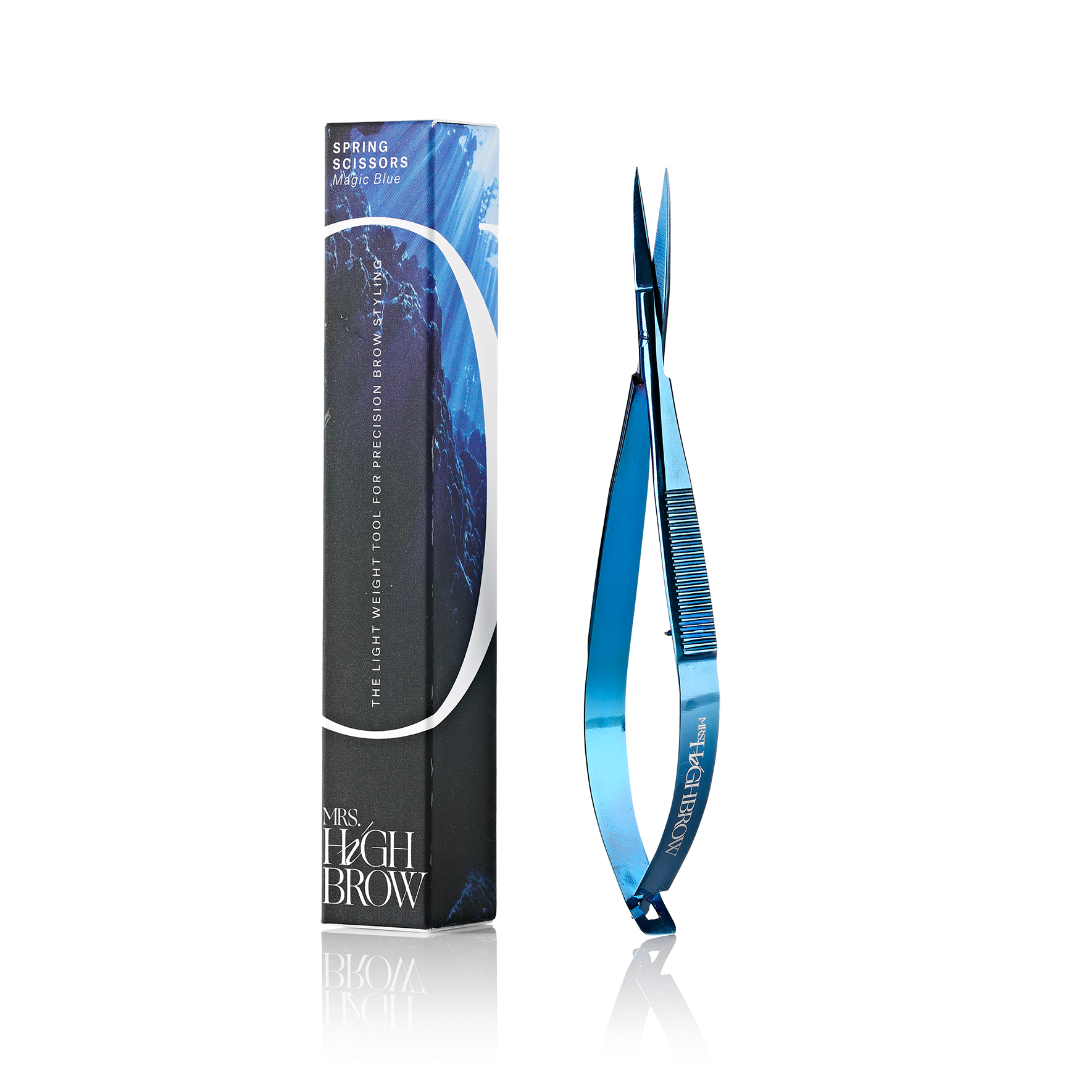 Spring Scissors Magic Blue - Mrs.Highbrow Professional