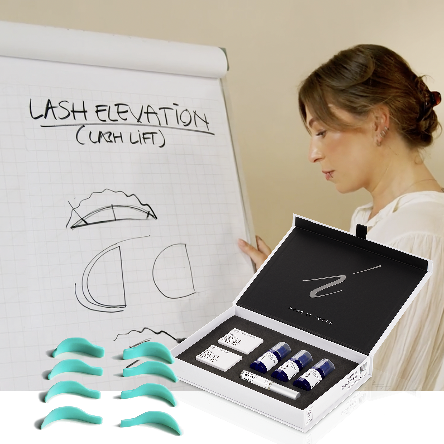 Online cursus course lash lift elevation