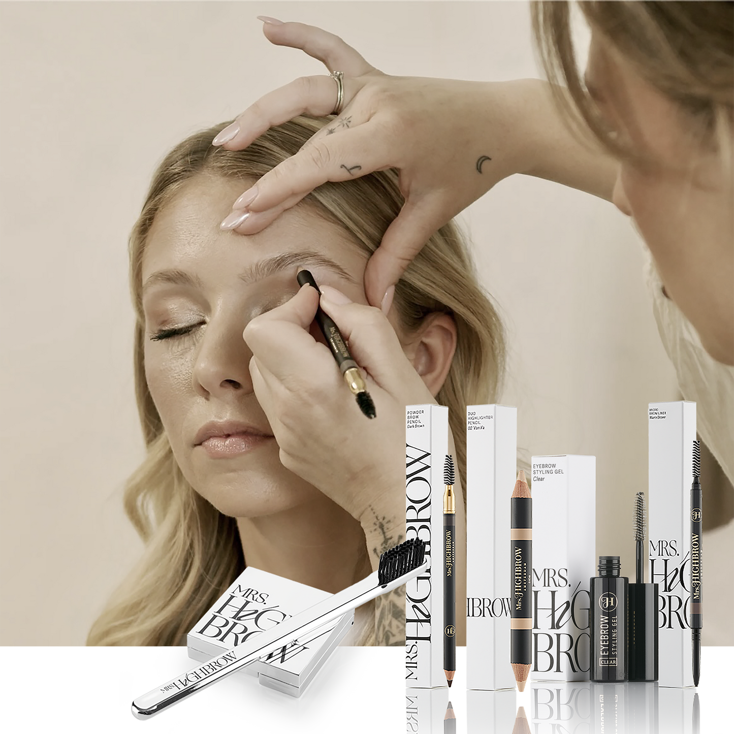 Online cursus brow make-up Mrs.Highbrow