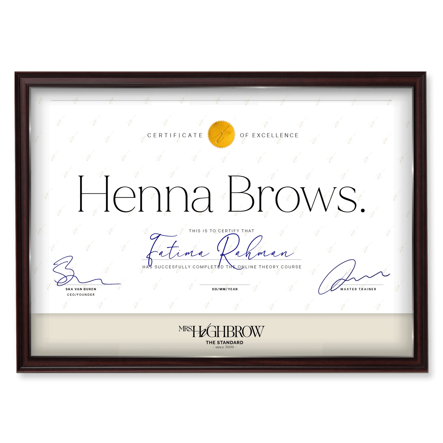 Bundel Cursus Henna en MasterKit - Mrs.Highbrow Professional