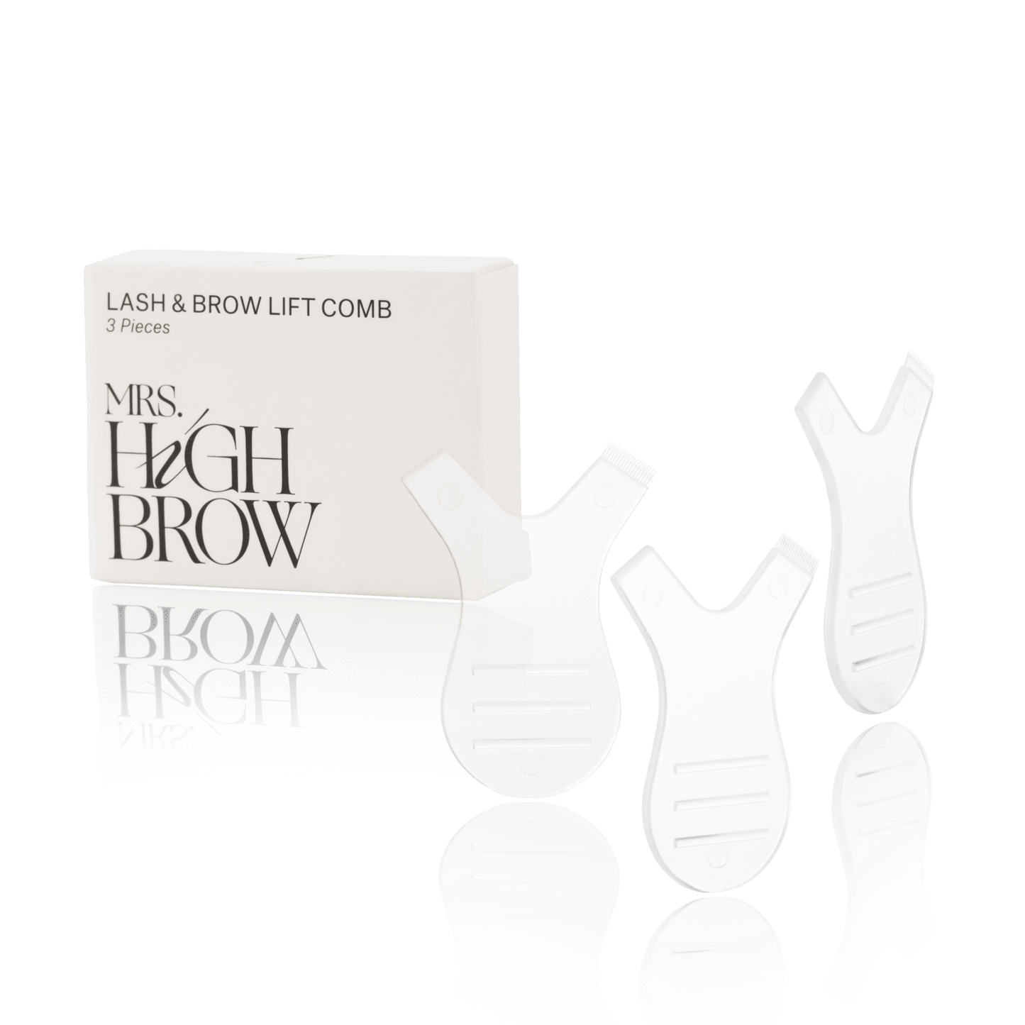 Mrs.Highbrow y comb lifting tool lash lift lifting lash elevation brow lamination