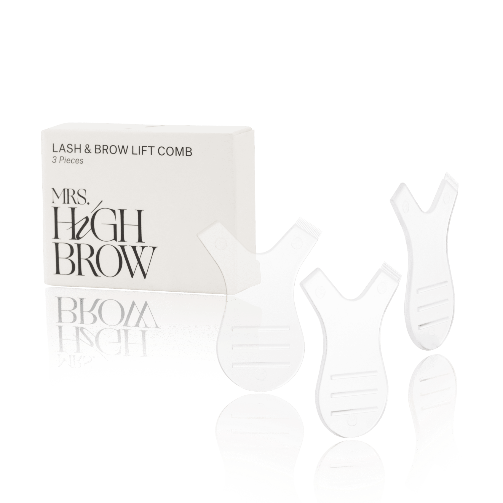 Mrs.Highbrow y comb lifting tool lash lift lifting lash elevation brow lamination