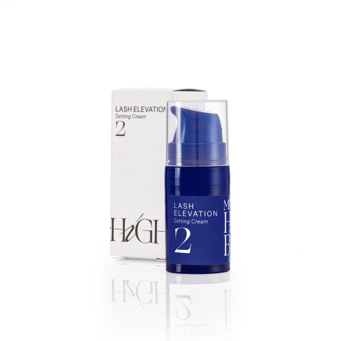 blauw pompje met lash lift elevation setting cream stap 2 mrs.highbrow