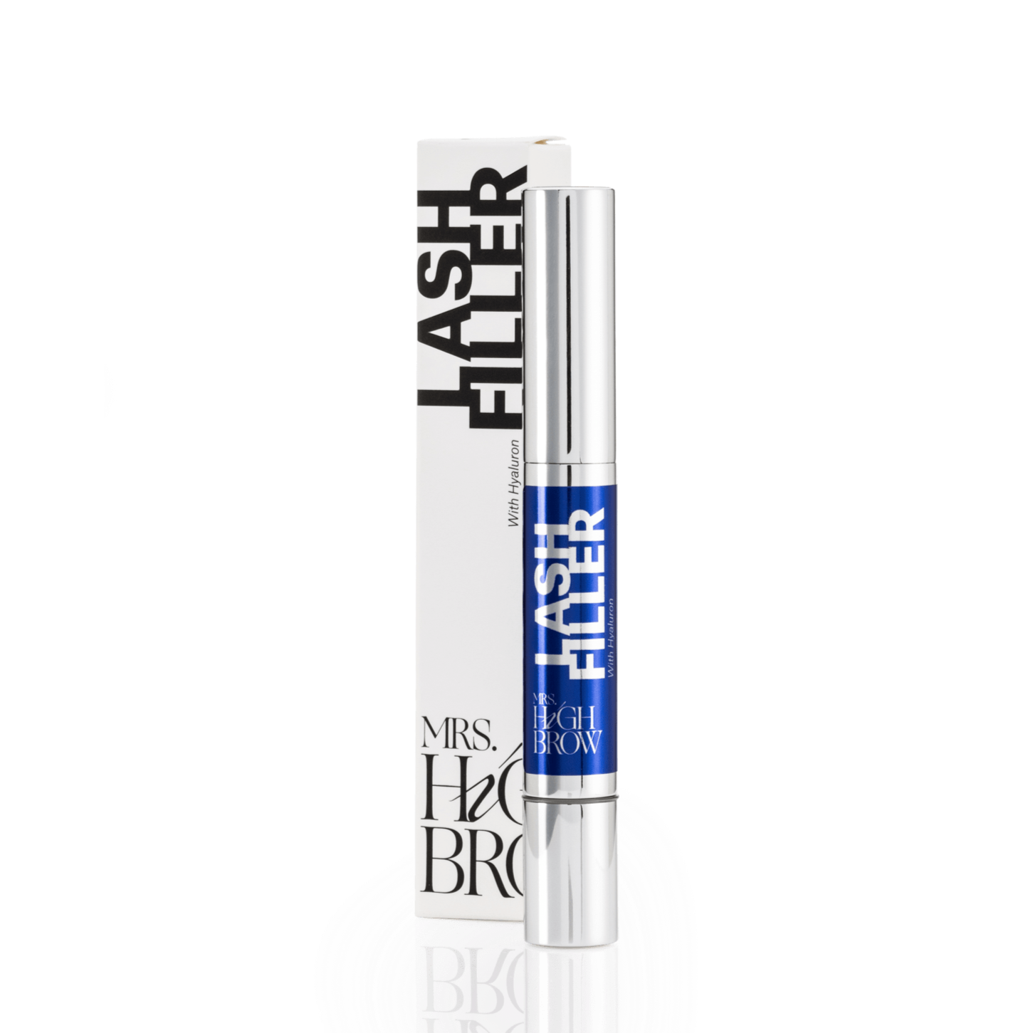 Mrs.highbrow lash filler lash lift wimperserum in zilveren pen lashes wimpers hyaluron