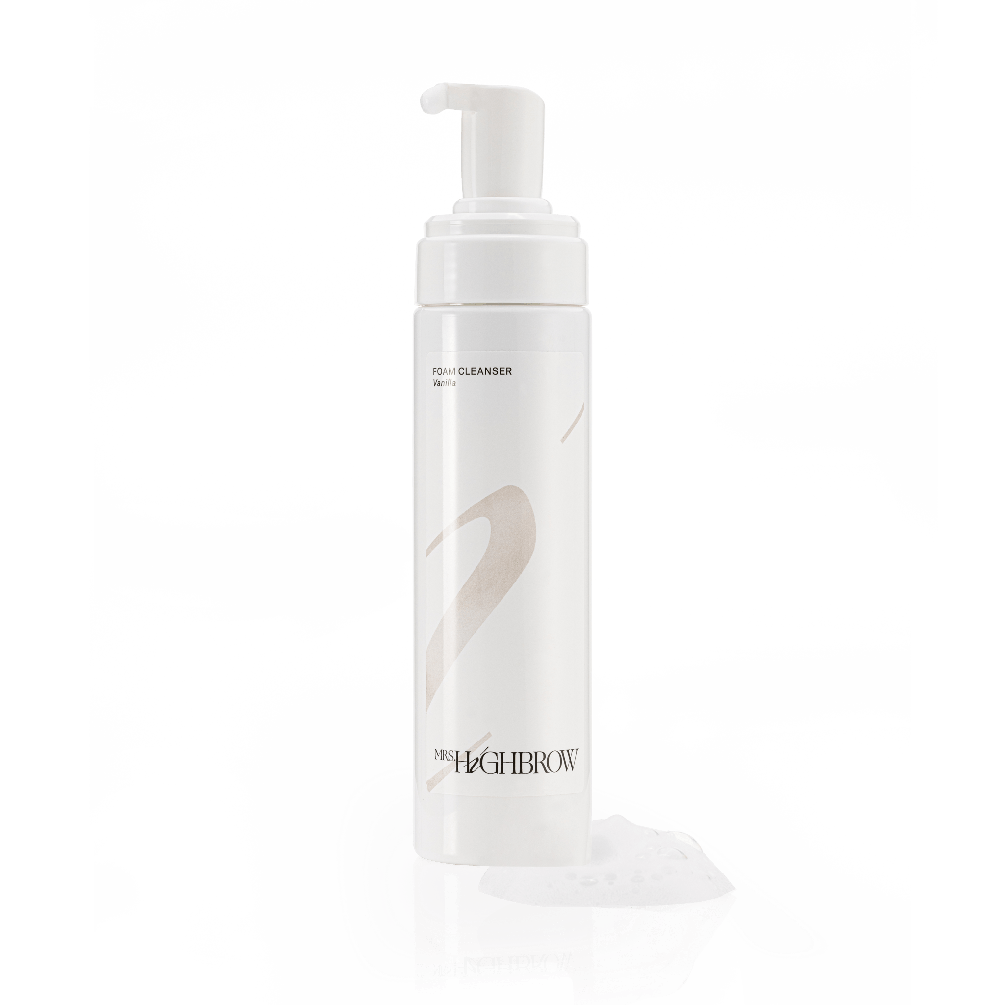 Mrs.Highbrow foam cleanser cleaner grote fles 200 ml brow wenkbrauwen