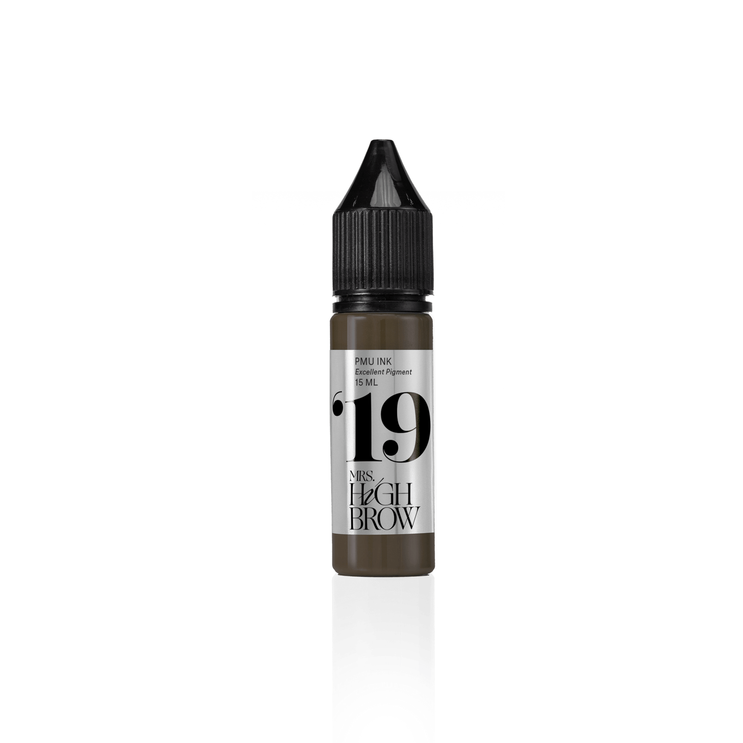 Zwart PMU inkt van mrs.highbrow met koelende ondertoon