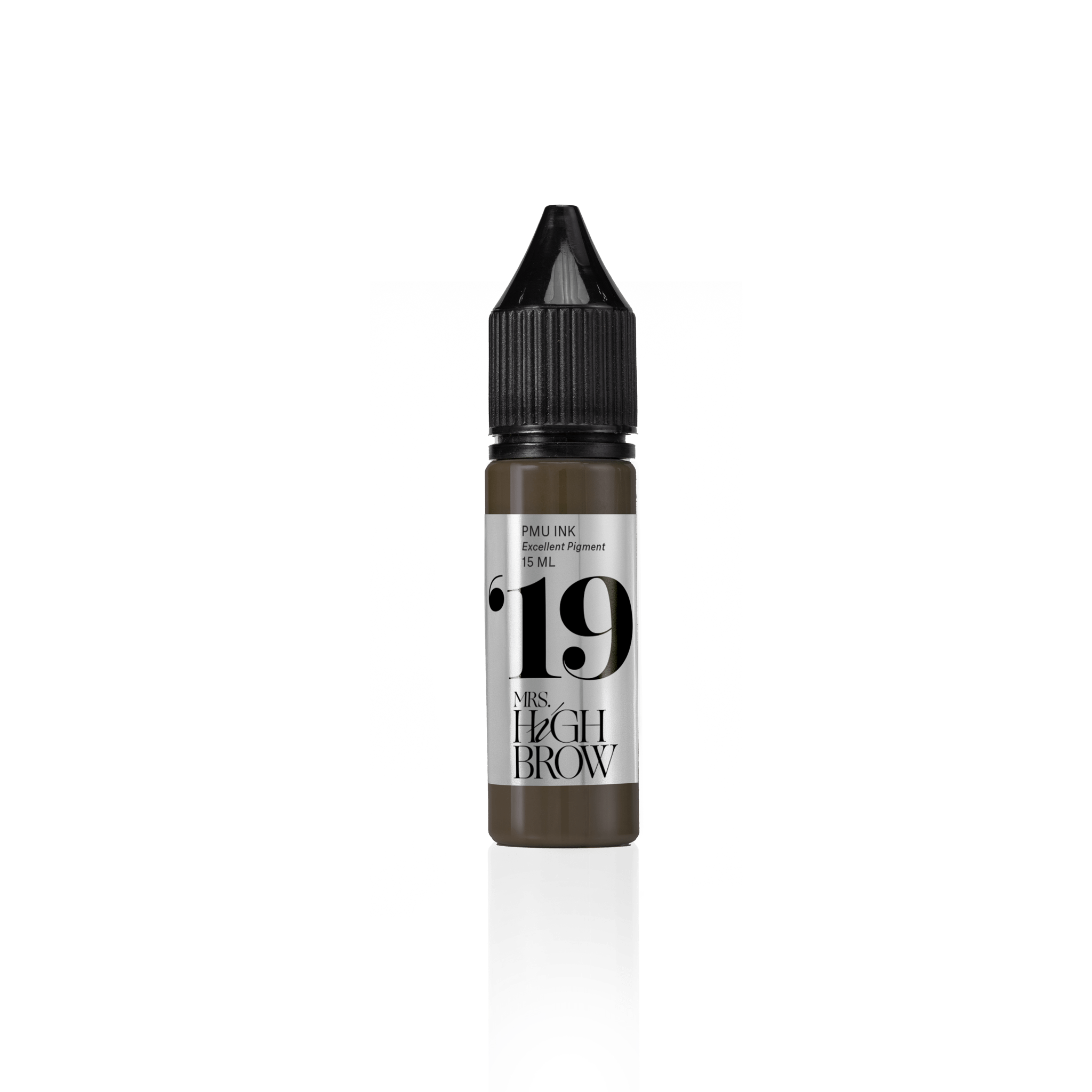Zwart  PMU inkt van mrs.highbrow met koelende ondertoon
