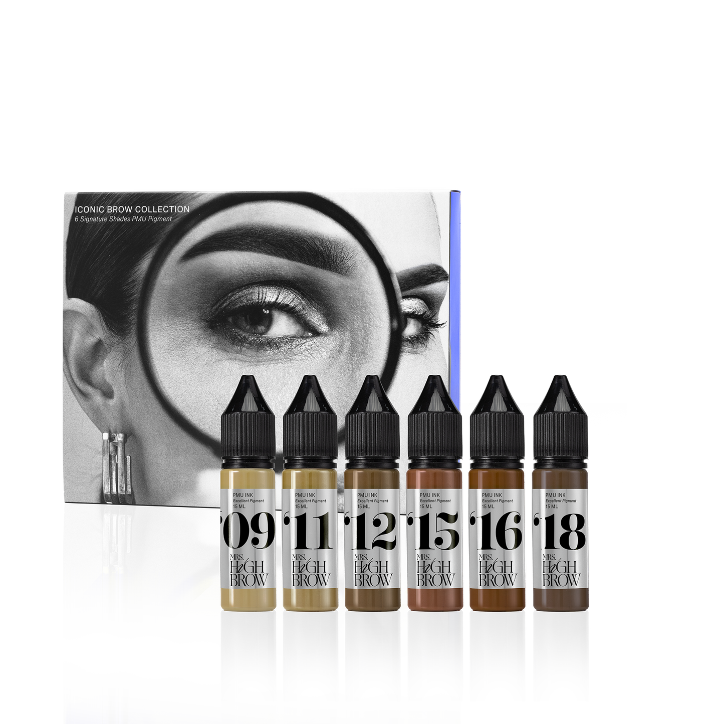 Iconic Brow Collection Kit voor PMU van mrs.highbrow