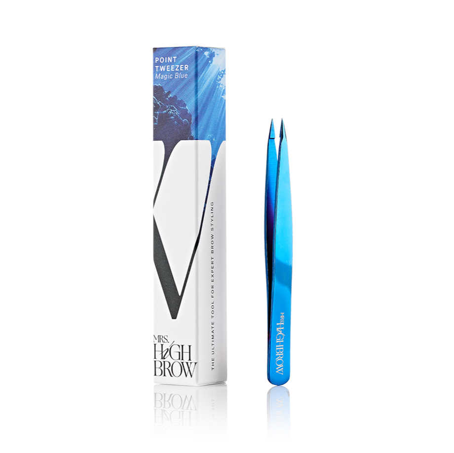 Point Tweezer Magic Blue - Mrs.Highbrow Professional