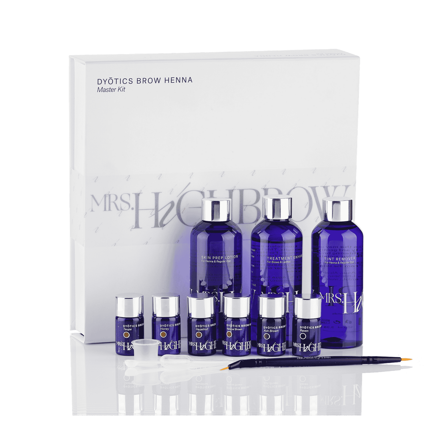 4x Brow Henna Master Kit - Academy Package - Mrs. Highbrow