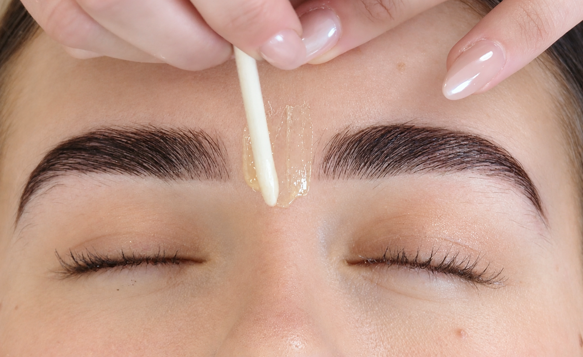 Mrs.Highbrow Soft wax aanbrengen precision stick wenkbrauwen gold ontharen huid