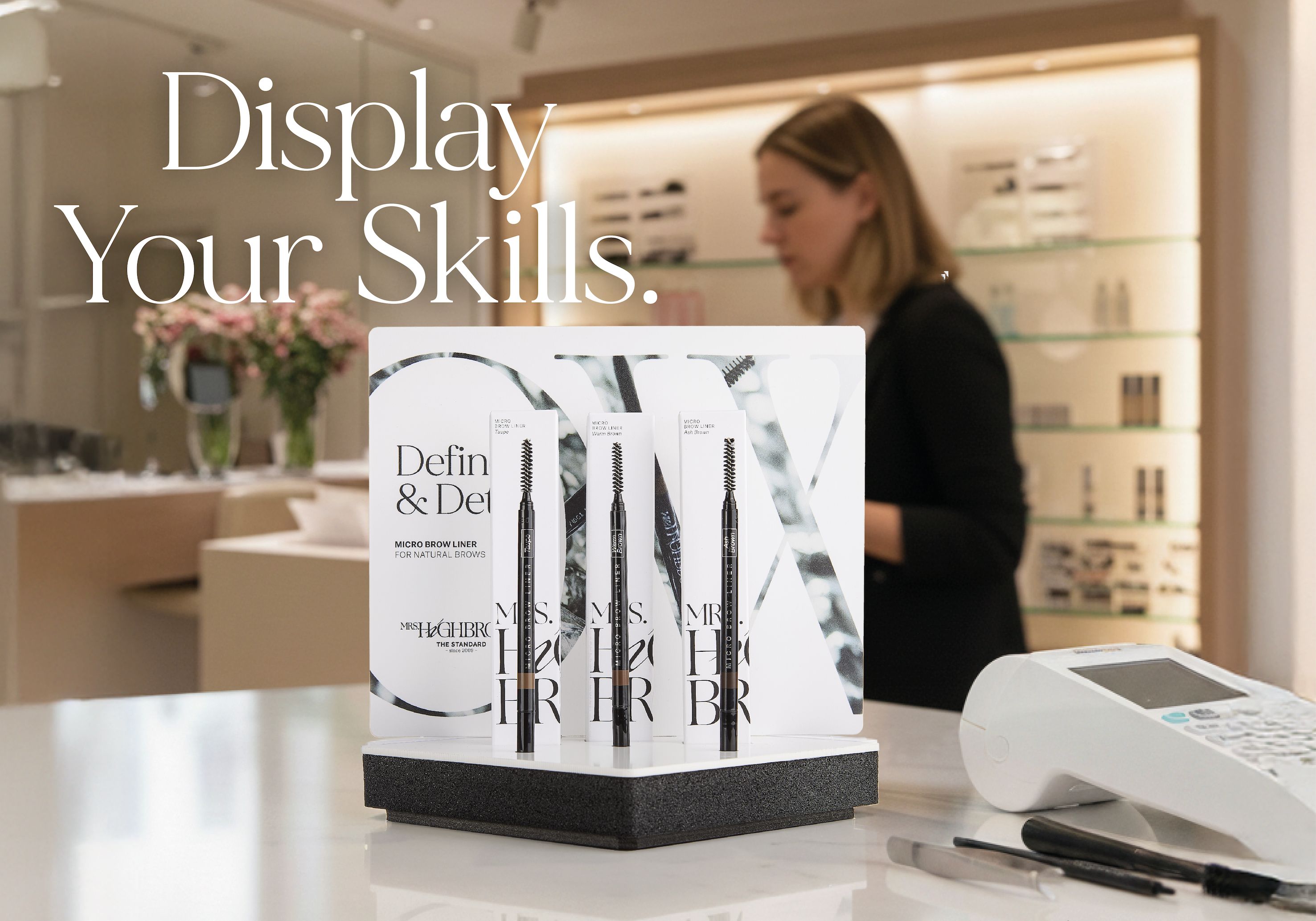 mrs.highbrow brow makeup make-up care verkopen doorverkopen pencil gel oil wenkbrauwen