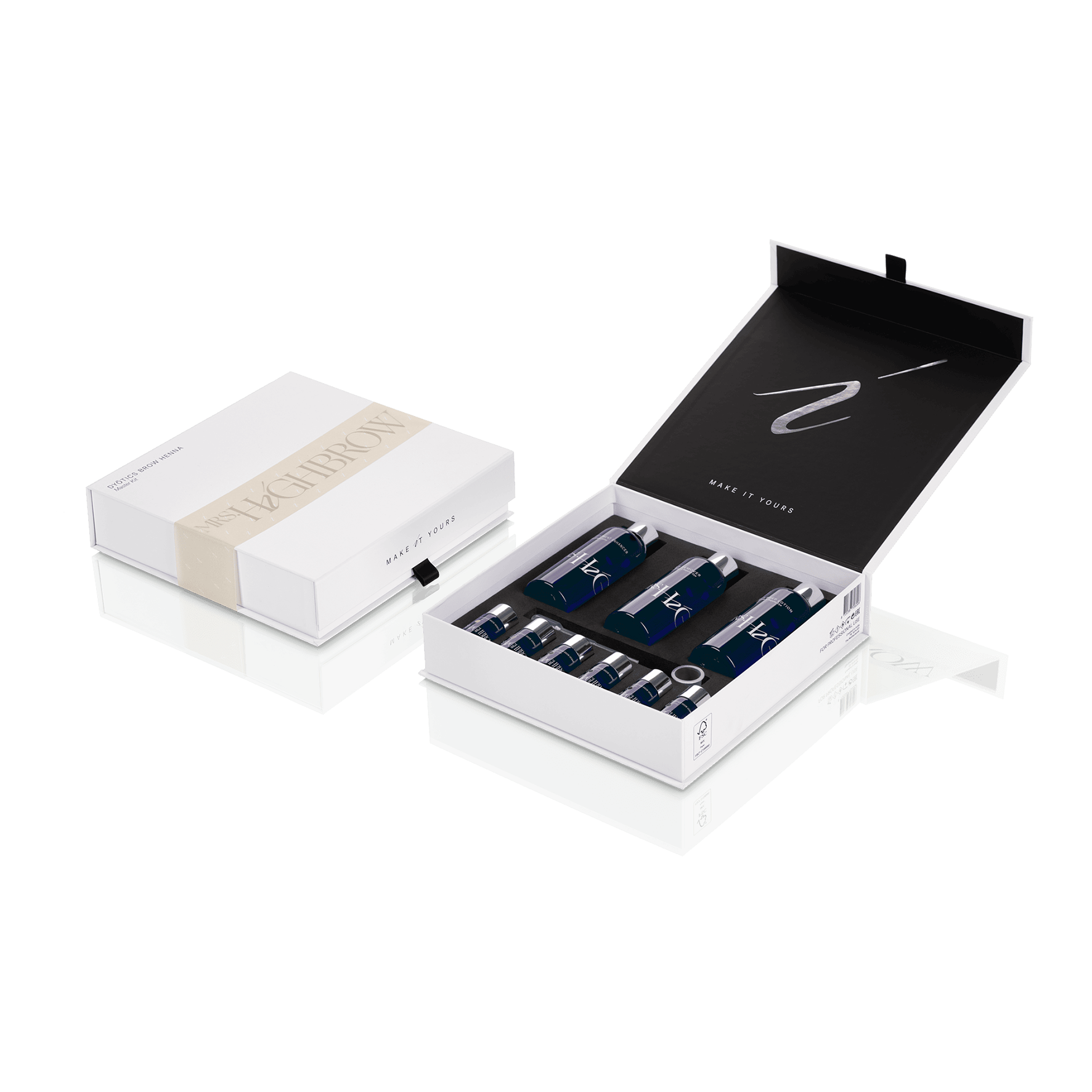 master kit henna brows brow dyotics mrs.highbrow