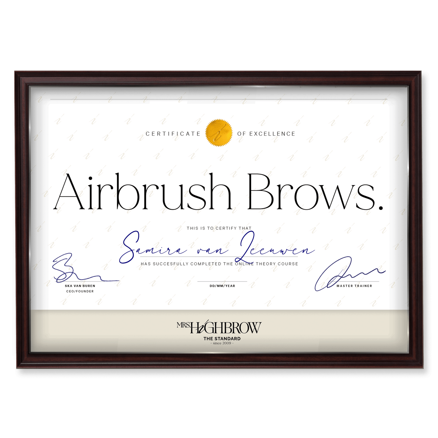 Online Cursus Airbrush Brows - Mrs.Highbrow Professional