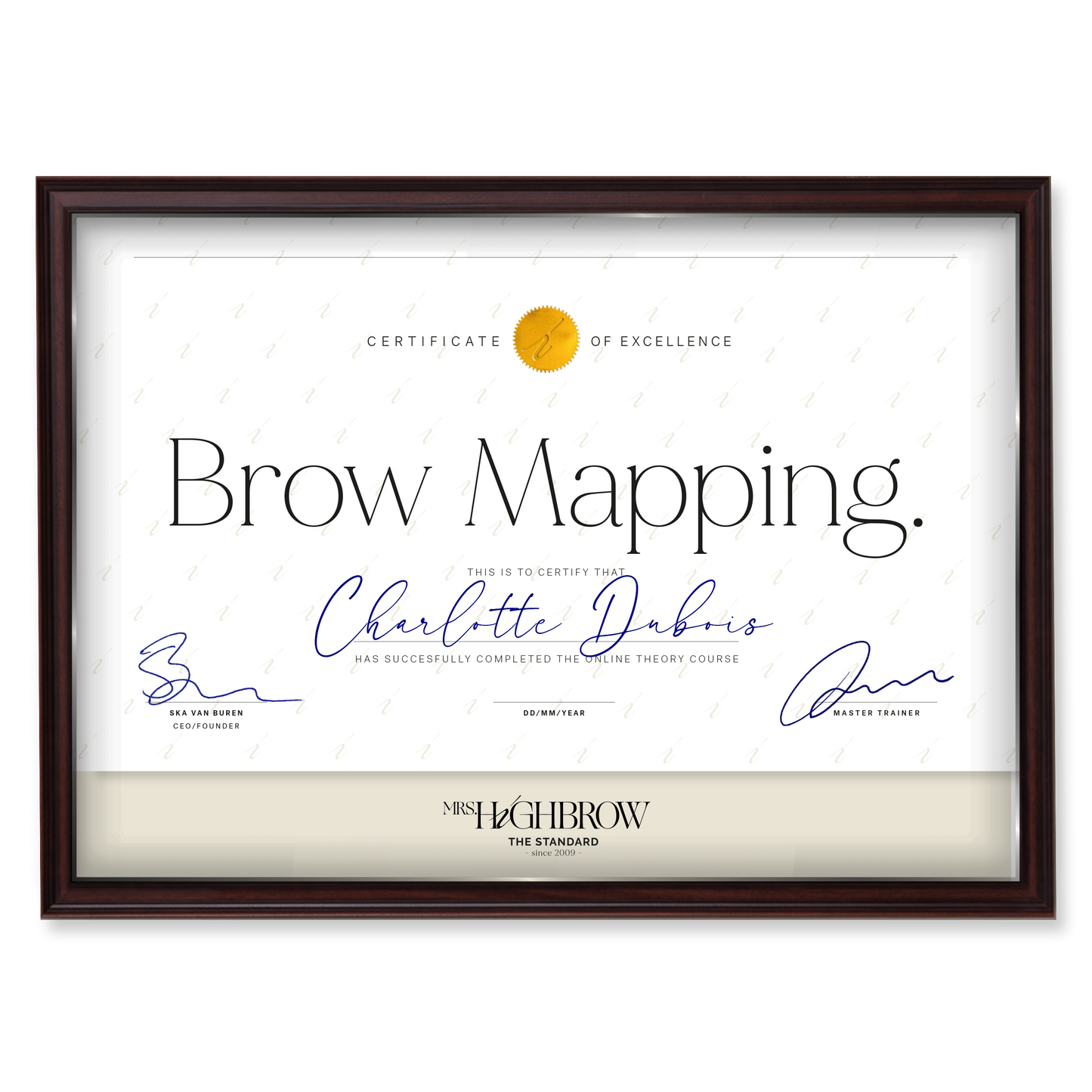 Formation Brow Mapping