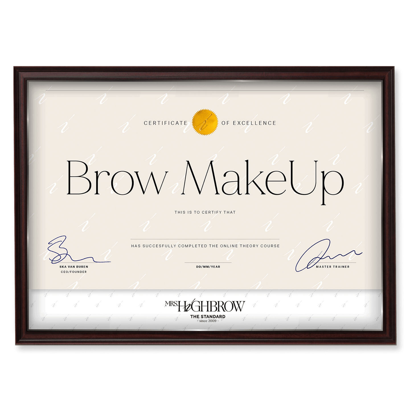 Nieuw! Online Cursus Brow Make-Up - Mrs.Highbrow Professional