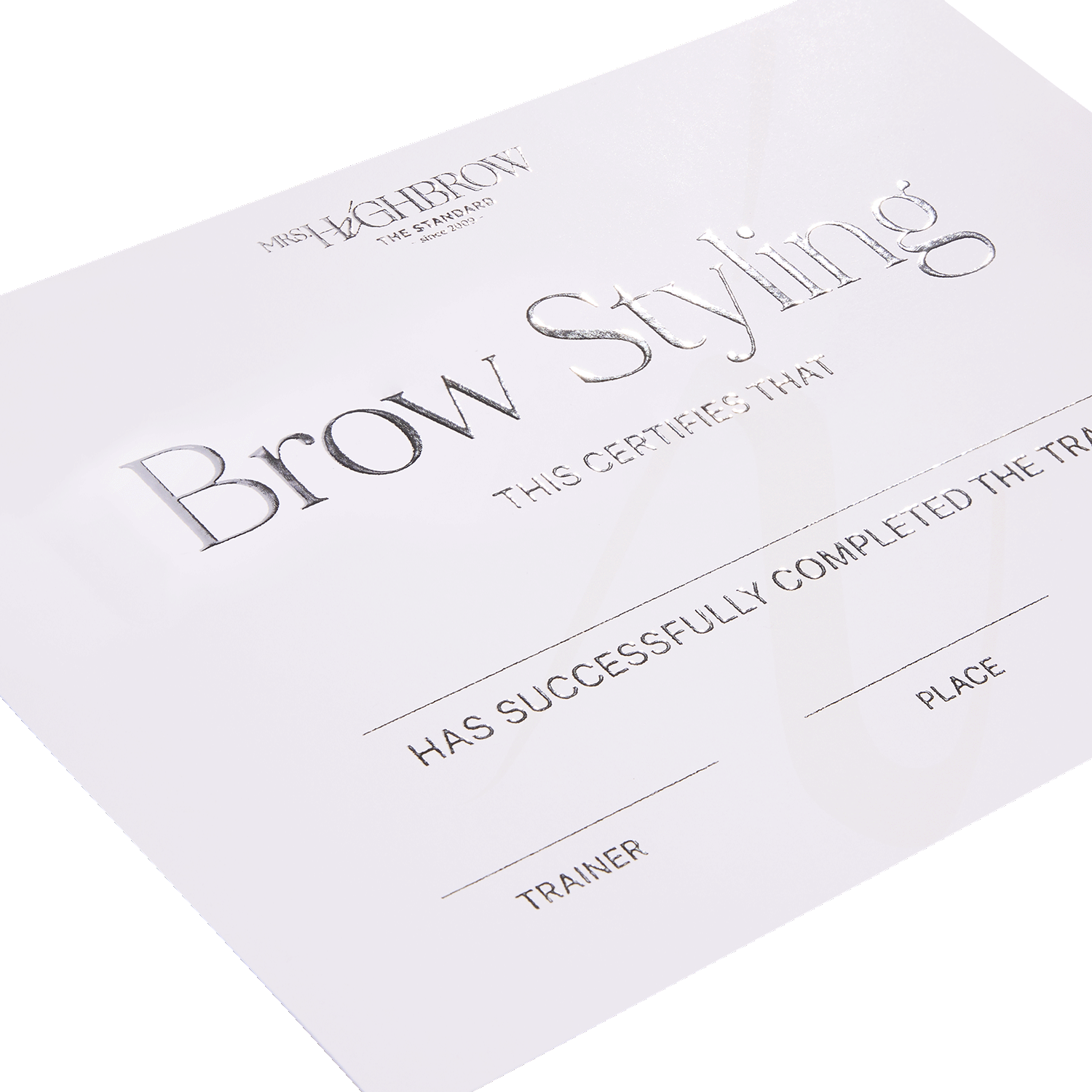 Academy Certificaten Brow Styling Bundel
