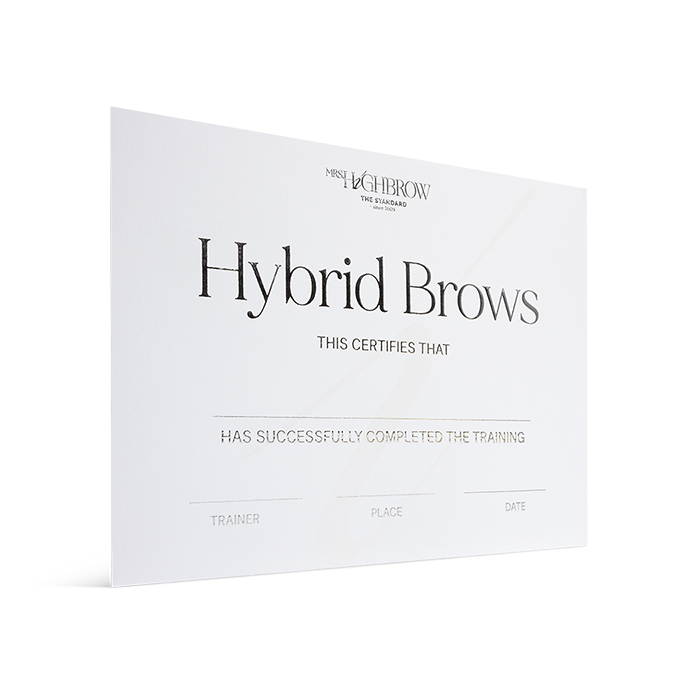 Academy Certificaten Hybrid Brows Bundel