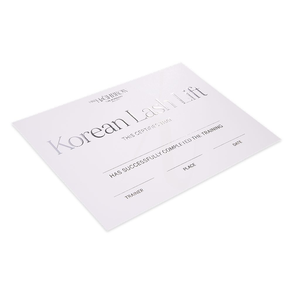 Academy Certificaten Korean Lash Lift Bundel