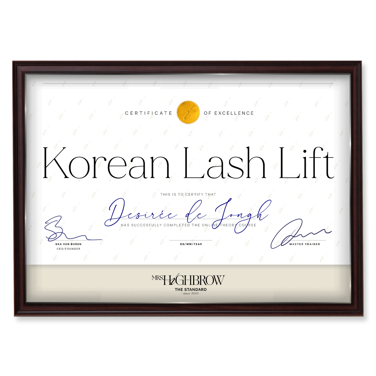Cursus Korean Lash Lift