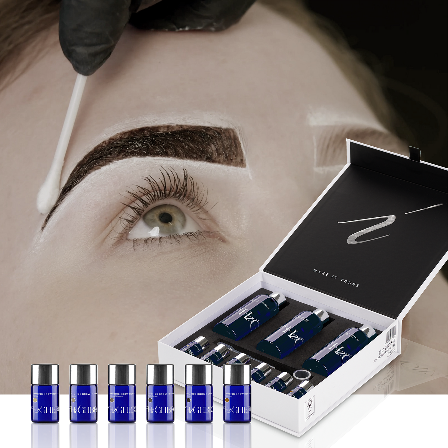 Bundel Cursus Henna Brows Met Master Kit - Mrs.Highbrow Professional