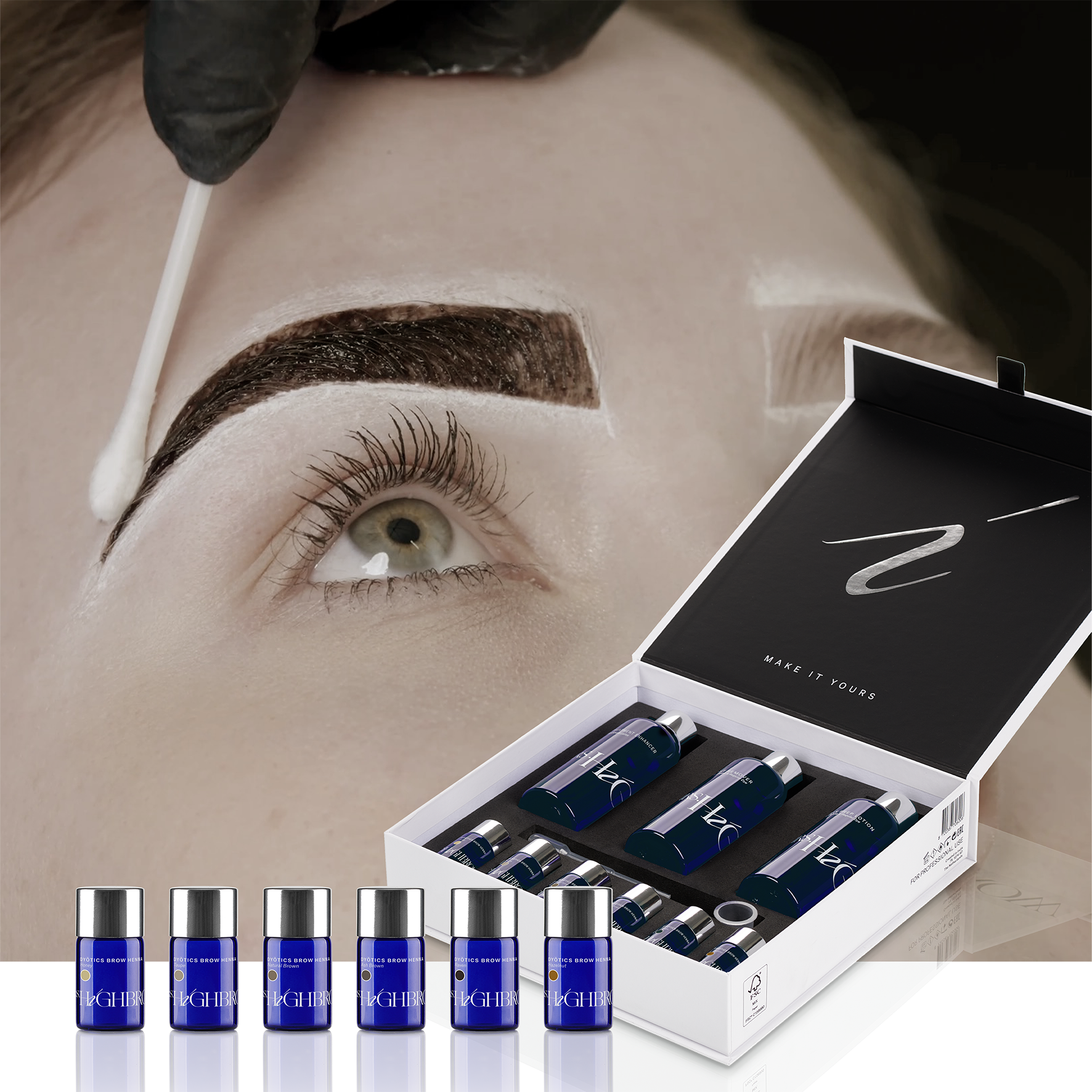 Bundel Cursus Henna Brows Met Master Kit - Mrs.Highbrow Professional