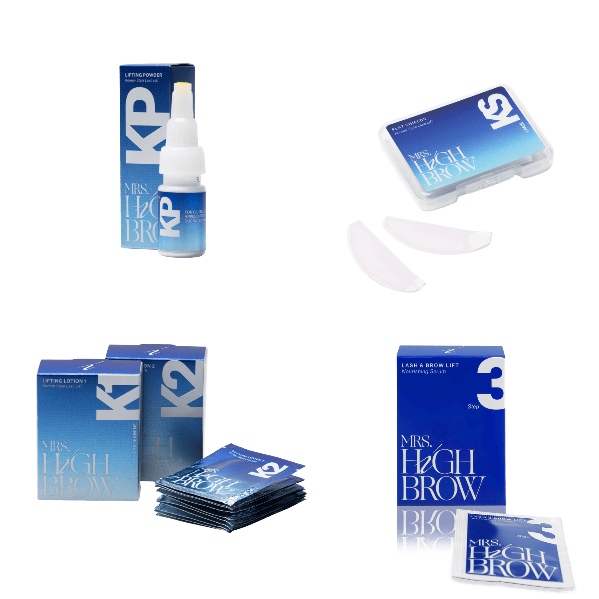 product overzicht korean lash lift