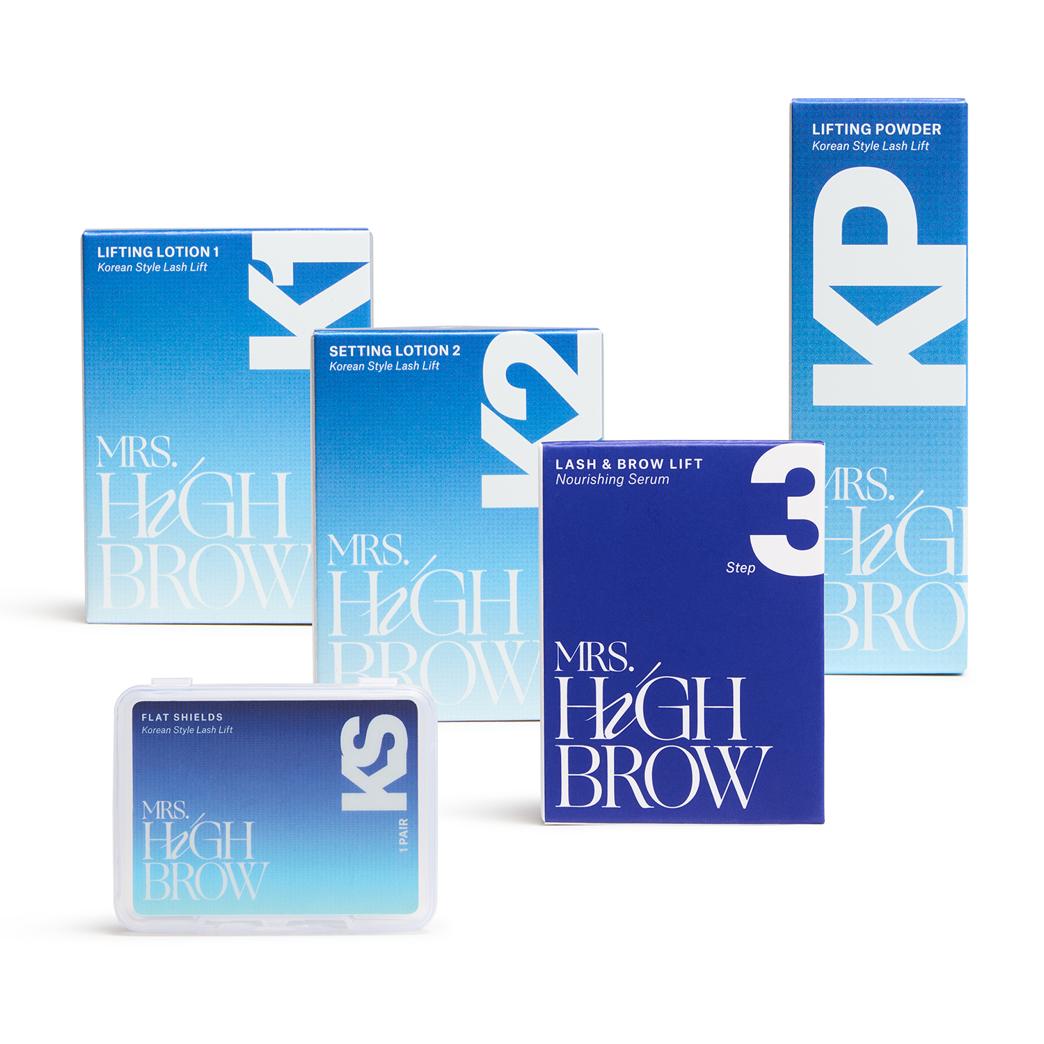 Korean Lash Lift Essential Set - Mrs. Highbrow