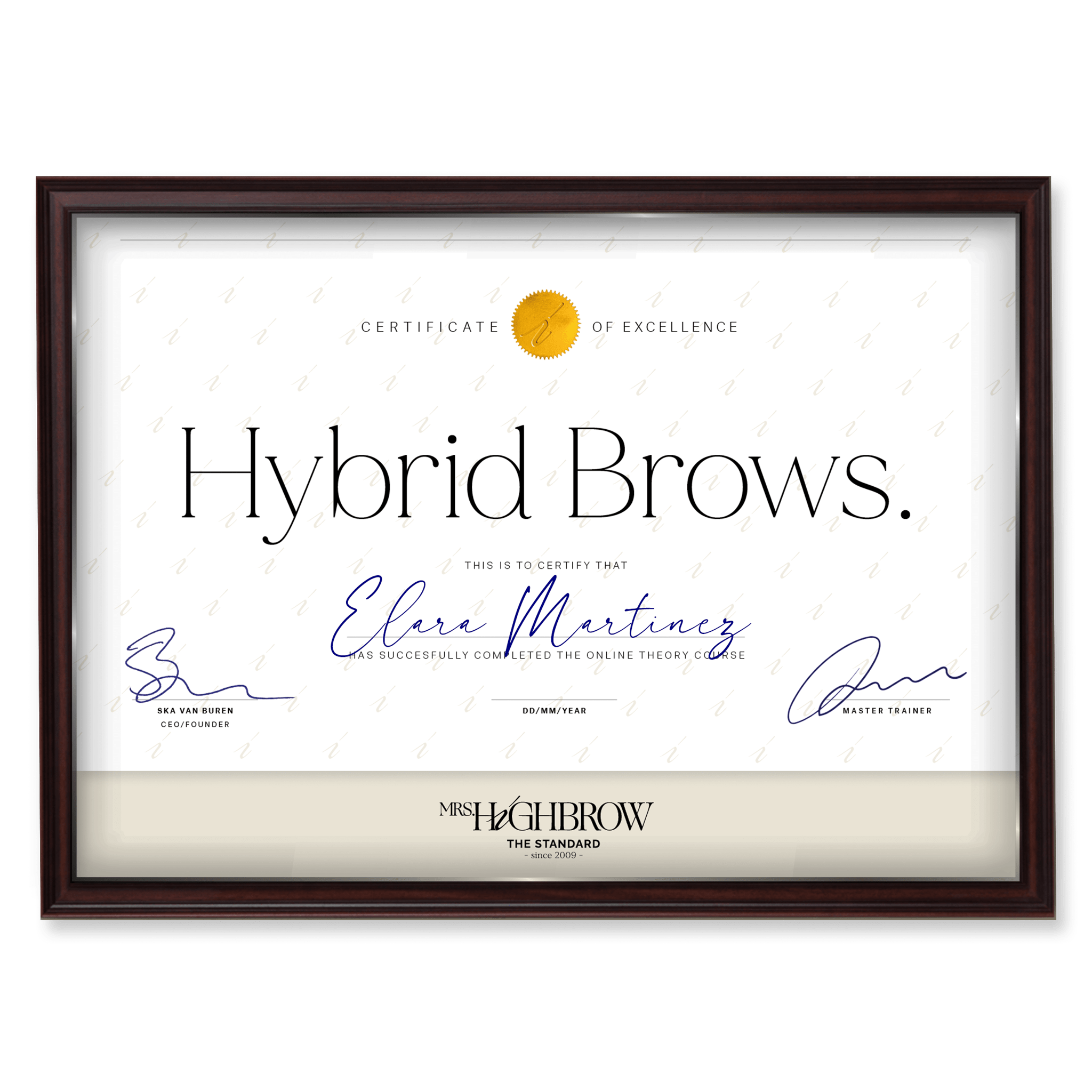 Online Cursus Hybrid Brows - Mrs.Highbrow Professional