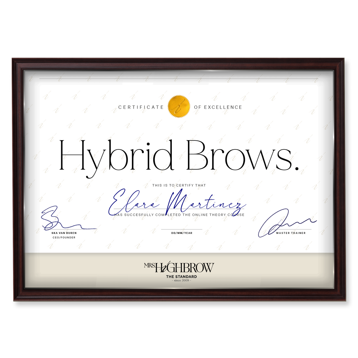 Cursus Hybrid Brows - Mrs. Highbrow
