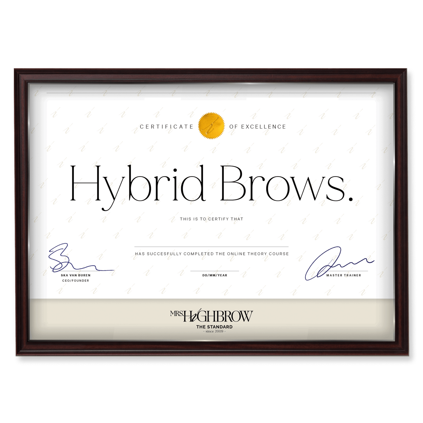 Online Cursus Hybrid Brows - Mrs.Highbrow Professional