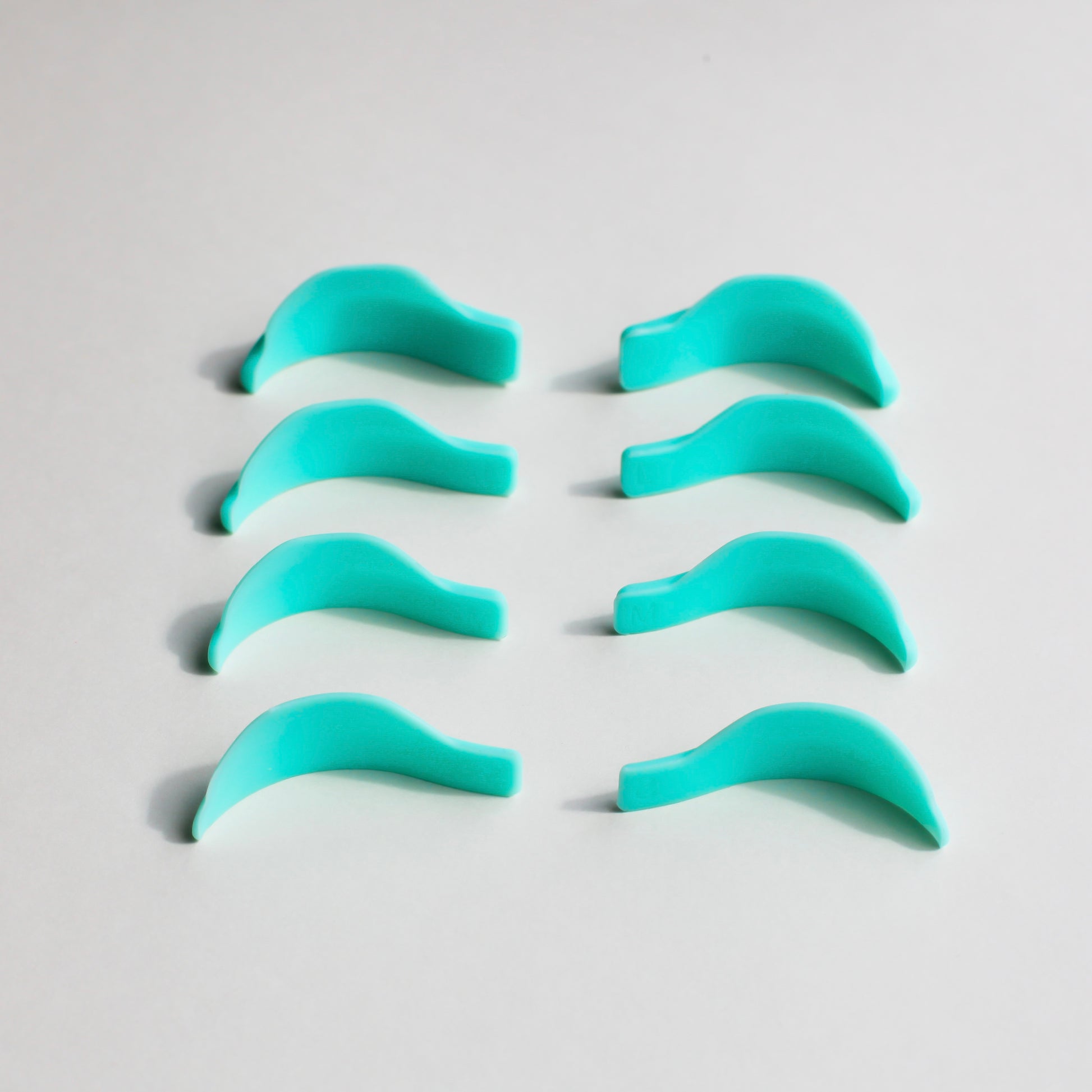 6 paar lash lift shields rods soft and easy groen mrs.Highbrow wimperlift