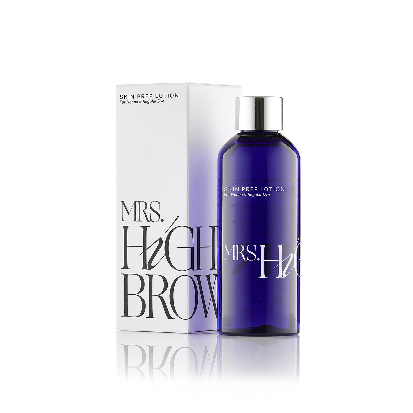 Mrs.Highbrow Skin prep Lotion brows