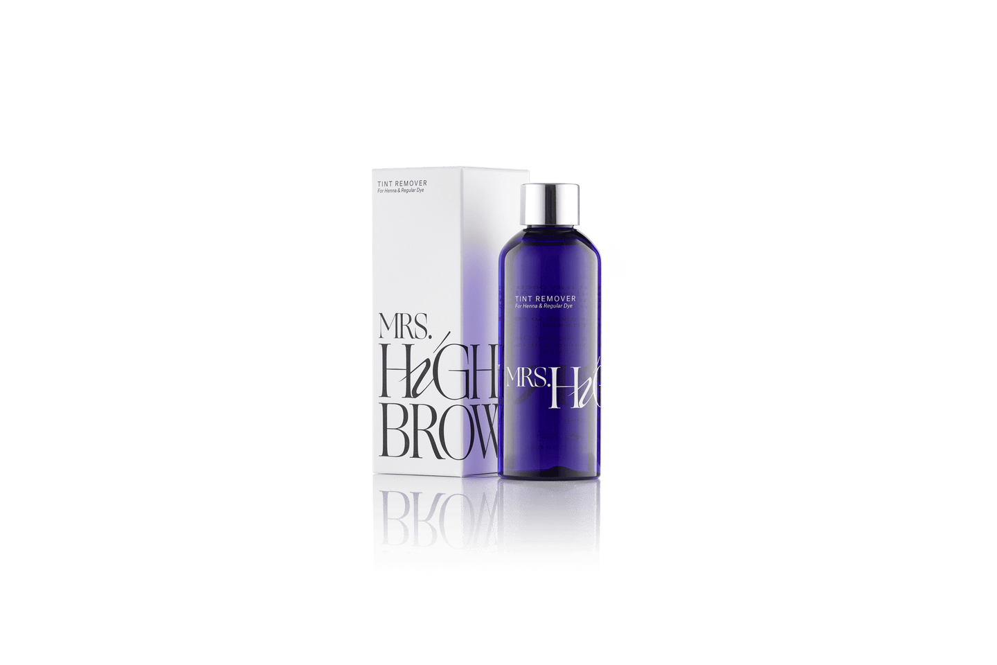 Mrs.Highbrow Tint Remover brows