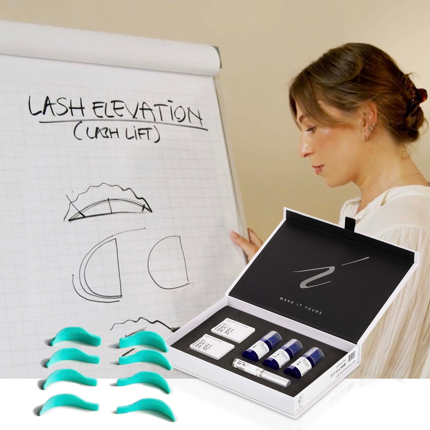 Online cursus course lash lift elevation