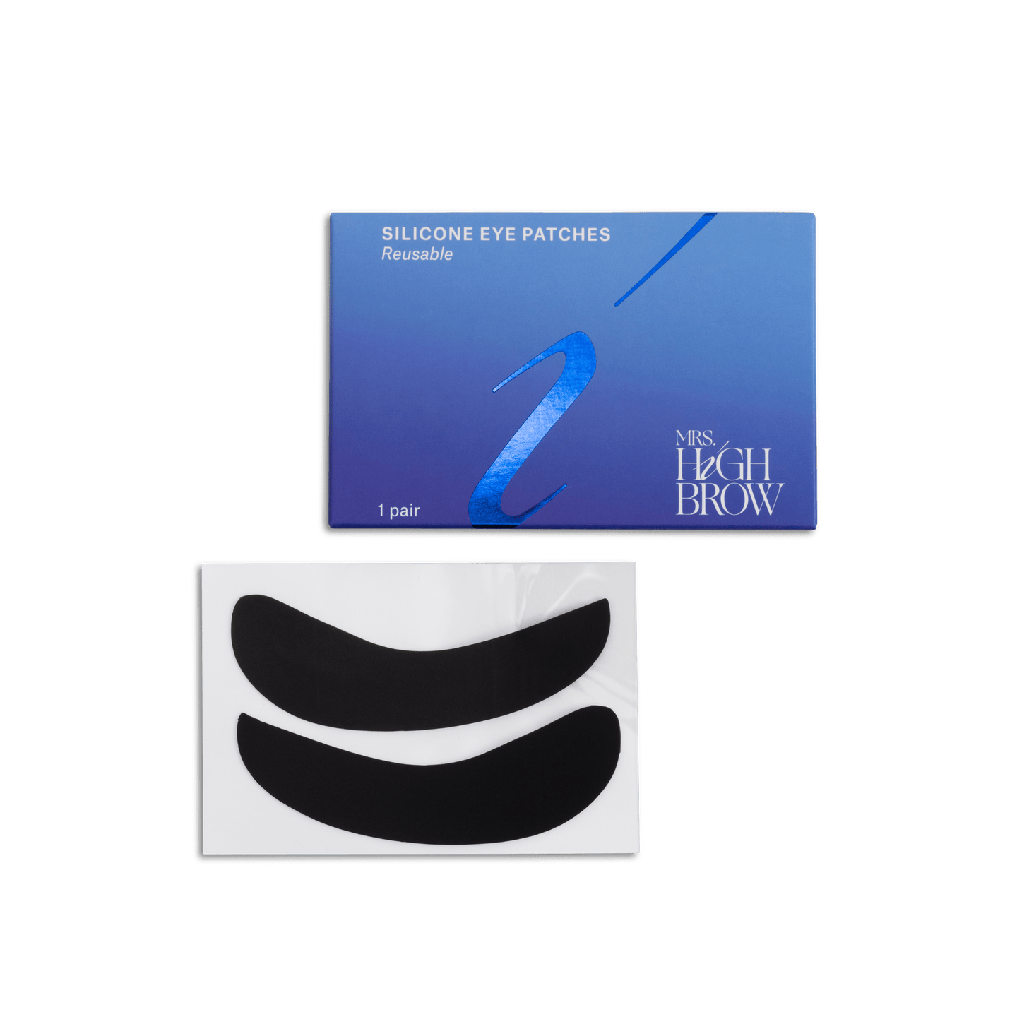 Mrs.Highbrow_reusable_herbruikbare_eyepads_eye_patches 1 paa zwart black lash lift