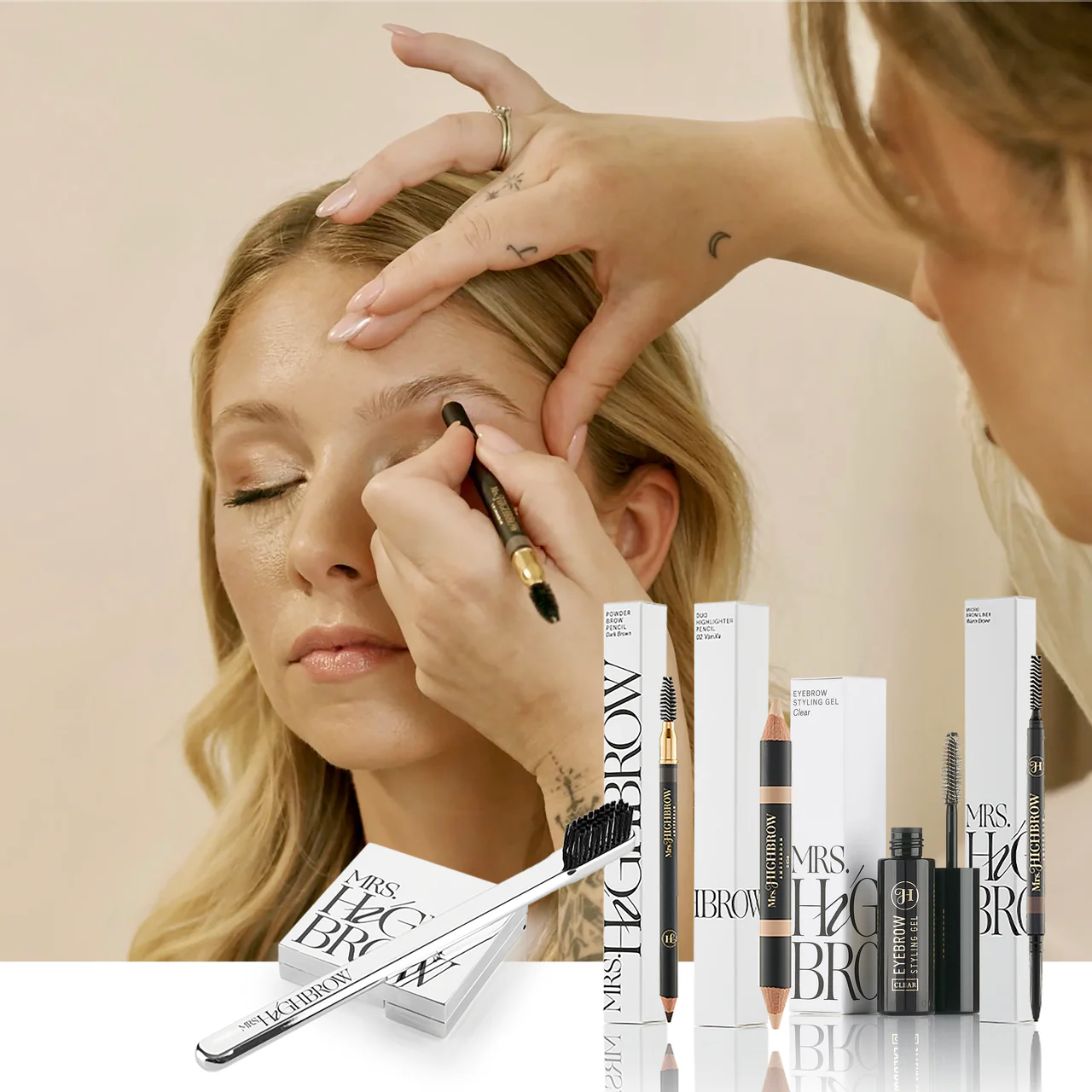 Cursus Brow Make-Up met starterspakket - Mrs. Highbrow