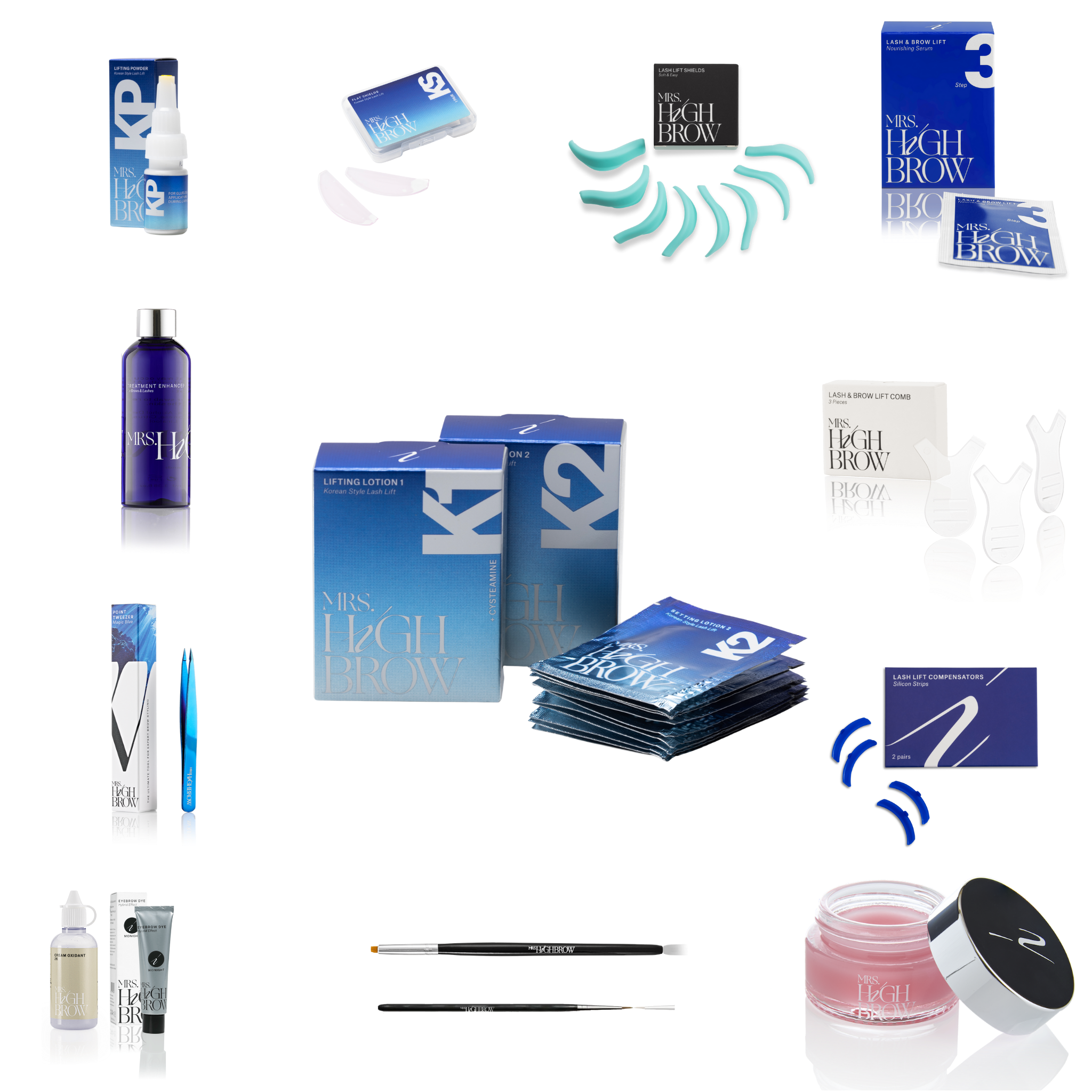 Korean Lash Lift Complete Set - Mrs. Highbrow