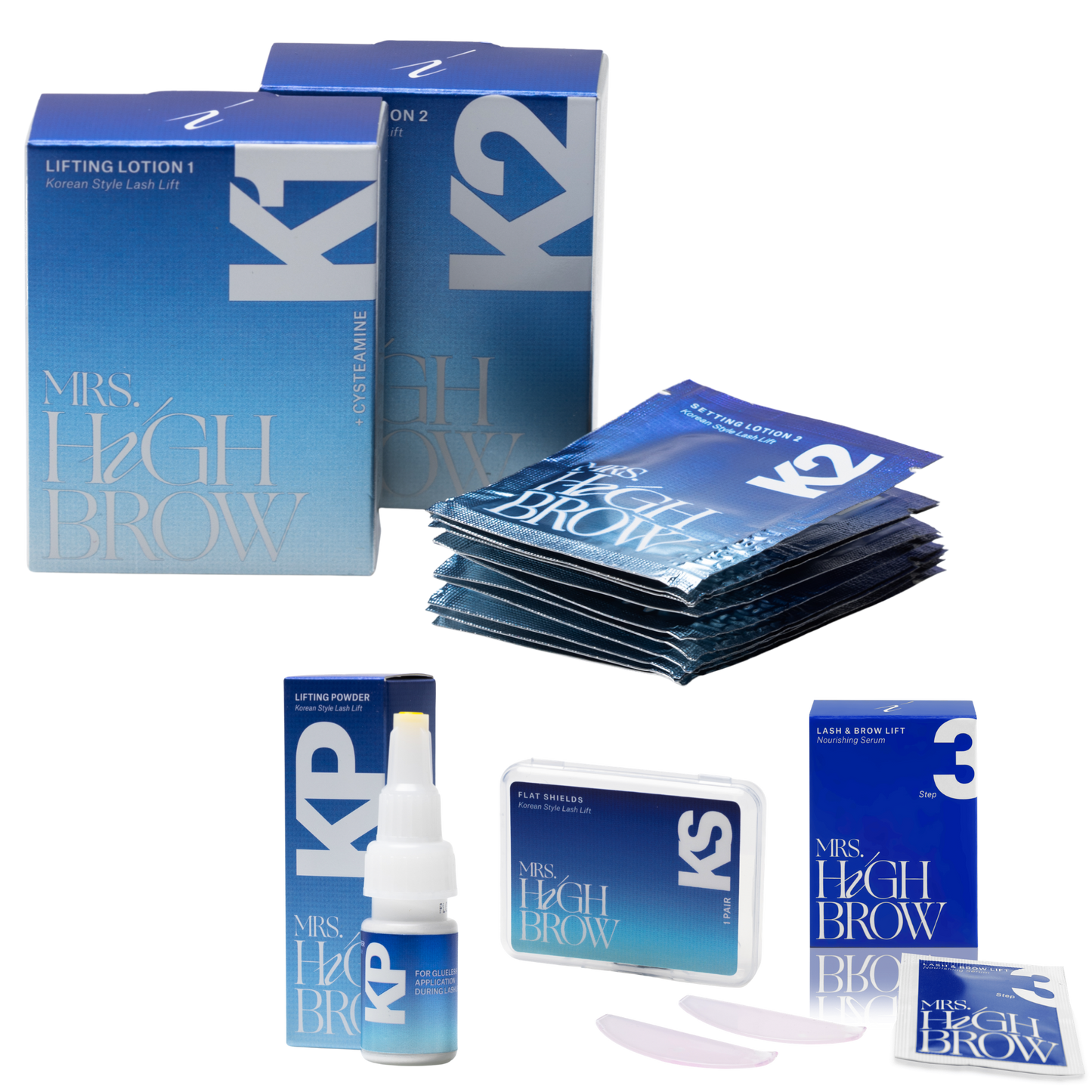 Korean Lash Lift Essential Set - Mrs. Highbrow