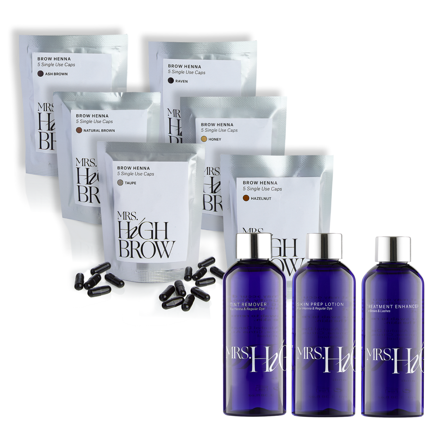 Essential Set Henna Brows - Mrs. Highbrow