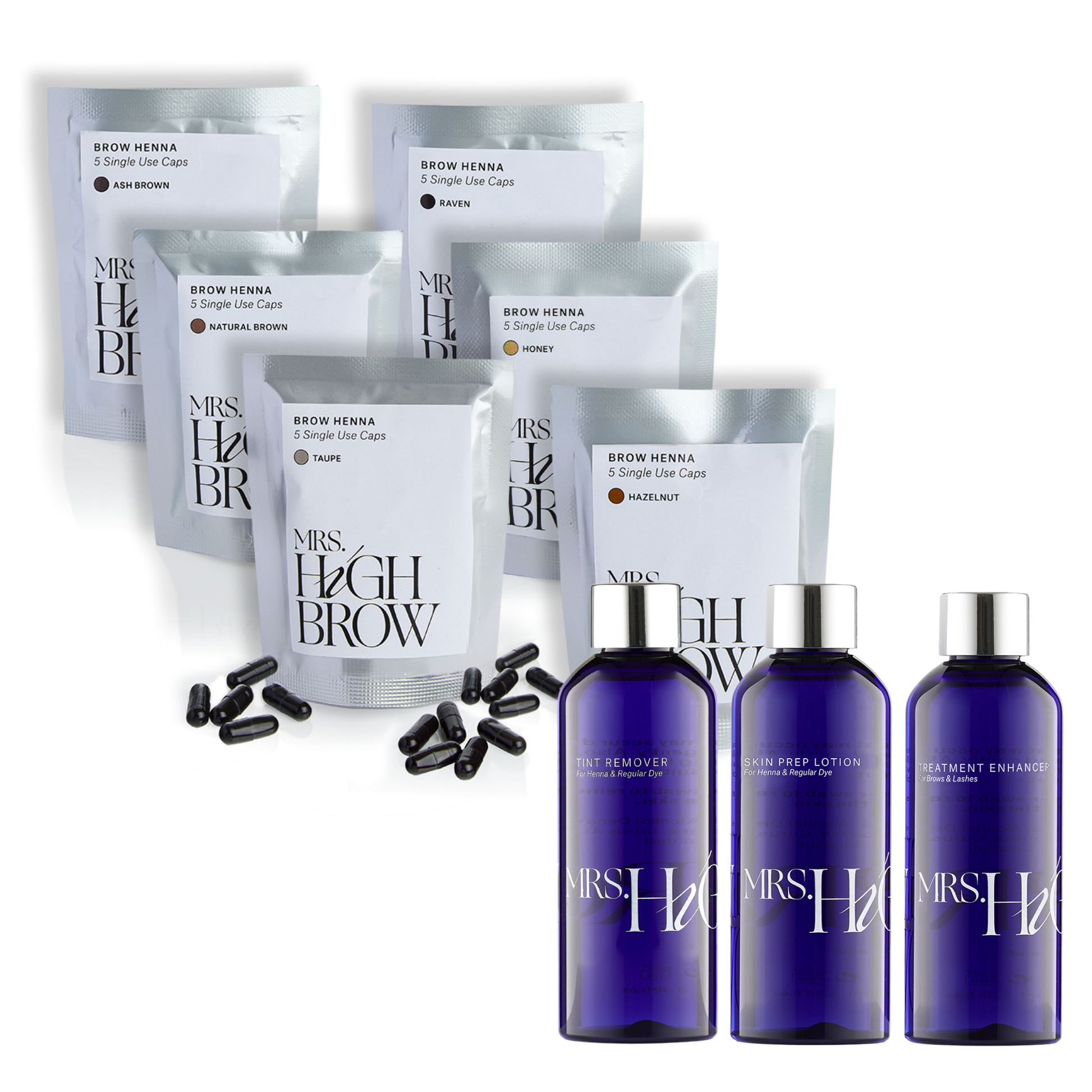 Essential Set Henna Brows - Mrs. Highbrow