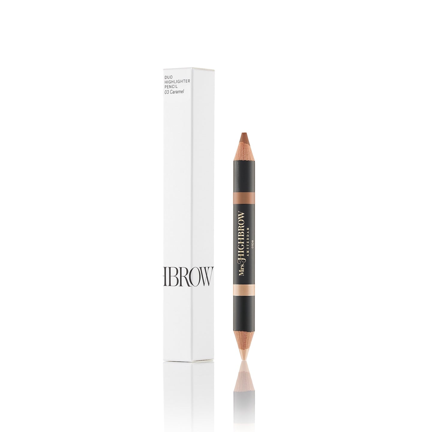 Dual highlighter brow pencil caramel