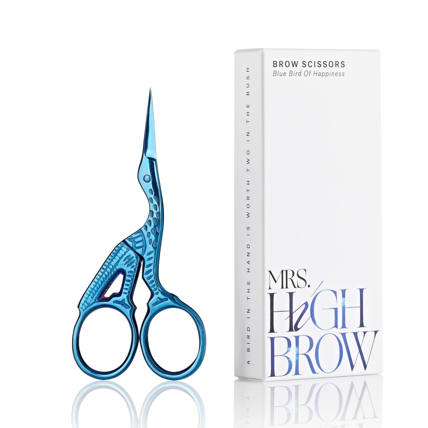 Mrs.Highbrow Blue scissors schaartje